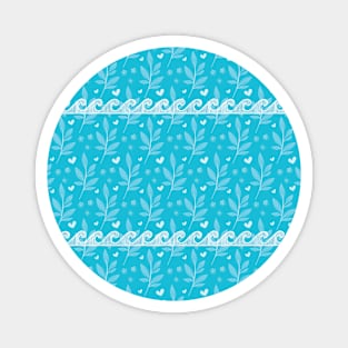 Santorini Greece pattern #18 Magnet